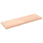 vidaXL Piano per Tavolo 180x60x6 cm in Rovere Non Trattato Bordi Vivi