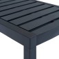 vidaXL Set Salotto da Giardino 3 pz in Plastica Antracite