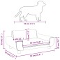 vidaXL Lettino per Cani Marrone 70x45x33 cm in Velluto vidaXL Lettino per Cani Marrone 70x45x33 cm in Velluto