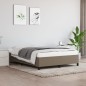 vidaXL Giroletto Grigio Tortora 140x190 cm in Tessuto