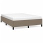 vidaXL Giroletto Grigio Tortora 140x190 cm in Tessuto