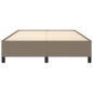 vidaXL Giroletto Grigio Tortora 140x190 cm in Tessuto