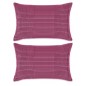 vidaXL Set di Cuscini 2 pz in Velour 40x60 cm Rosa vidaXL Set di Cuscini 2 pz in Velour 40x60 cm Rosa