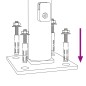 vidaXL Recinzione a Rete con Flangia Argento 1,1x25 m vidaXL Recinzione a Rete con Flangia Argento 1,1x25 m