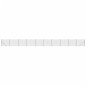 vidaXL Recinzione Metallica con Flangia Antracite 1,8x25 m vidaXL Recinzione Metallica con Flangia Antracite 1,8x25 m