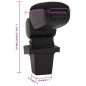 vidaXL Bracciolo per Auto Nero 14x33x(32-48,5) cm in ABS vidaXL Bracciolo per Auto Nero 14x33x(32-48,5) cm in ABS