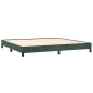 vidaXL Giroletto Verde Scuro 200x200 cm in Velluto vidaXL Giroletto Verde Scuro 200x200 cm in Velluto