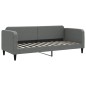 vidaXL Letto da Giorno Grigio Scuro 80x200 cm in Tessuto vidaXL Letto da Giorno Grigio Scuro 80x200 cm in Tessuto