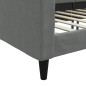 vidaXL Letto da Giorno Grigio Scuro 80x200 cm in Tessuto vidaXL Letto da Giorno Grigio Scuro 80x200 cm in Tessuto