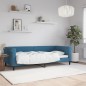 vidaXL Letto da Giorno Blu 90x200 cm in Velluto vidaXL Letto da Giorno Blu 90x200 cm in Velluto