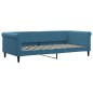 vidaXL Letto da Giorno Blu 90x200 cm in Velluto vidaXL Letto da Giorno Blu 90x200 cm in Velluto