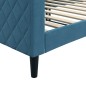 vidaXL Letto da Giorno Blu 90x200 cm in Velluto vidaXL Letto da Giorno Blu 90x200 cm in Velluto