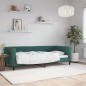 vidaXL Letto da Giorno Verde Scuro 90x200 cm in Velluto vidaXL Letto da Giorno Verde Scuro 90x200 cm in Velluto