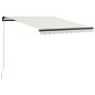 Tenda da Sole Retrattile Manuale 300x250 cm Crema Tenda da Sole Retrattile Manuale 300x250 cm Crema