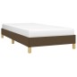 vidaXL Giroletto Marrone Scuro 90x190 cm in Tessuto vidaXL Giroletto Marrone Scuro 90x190 cm in Tessuto
