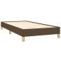 vidaXL Giroletto Marrone Scuro 90x190 cm in Tessuto vidaXL Giroletto Marrone Scuro 90x190 cm in Tessuto