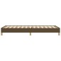 vidaXL Giroletto Marrone Scuro 90x190 cm in Tessuto vidaXL Giroletto Marrone Scuro 90x190 cm in Tessuto