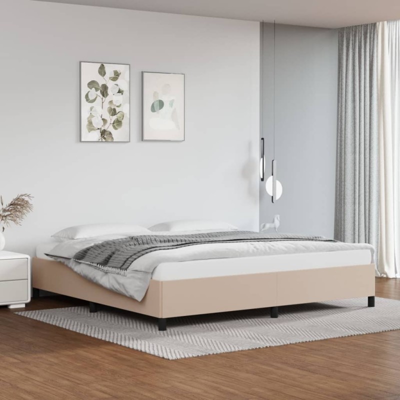vidaXL Giroletto Cappuccino 200x200 cm in Similpelle