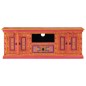 vidaXL Mobile Porta TV Rosa 110x30x40 cm in Legno Massello di Mango