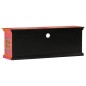 vidaXL Mobile Porta TV Rosa 110x30x40 cm in Legno Massello di Mango