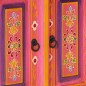 vidaXL Mobile Porta TV Rosa 110x30x40 cm in Legno Massello di Mango