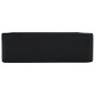 Lavandino 40x30x13 cm in Ceramica Nero Lavandino 40x30x13 cm in Ceramica Nero