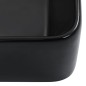 Lavandino 40x30x13 cm in Ceramica Nero Lavandino 40x30x13 cm in Ceramica Nero