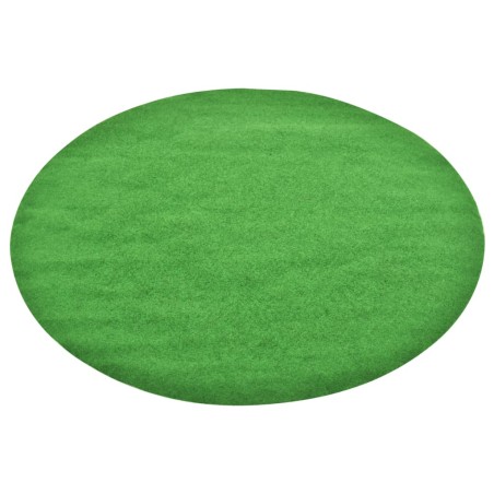 Erba Artificiale con Tacchetti D. 130 cm Verde Rotondo