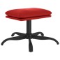 vidaXL Poggiapiedi Rosso Vino 60x60x36 cm in Similpelle vidaXL Poggiapiedi Rosso Vino 60x60x36 cm in Similpelle
