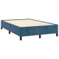 vidaXL Giroletto Blu Scuro 120x200 cm in Velluto vidaXL Giroletto Blu Scuro 120x200 cm in Velluto