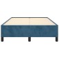 vidaXL Giroletto Blu Scuro 120x200 cm in Velluto vidaXL Giroletto Blu Scuro 120x200 cm in Velluto