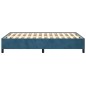 vidaXL Giroletto Blu Scuro 120x200 cm in Velluto vidaXL Giroletto Blu Scuro 120x200 cm in Velluto