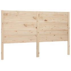 vidaXL Testiera 156x4x100 cm in Legno Massello di Pino