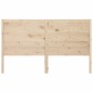 vidaXL Testiera 156x4x100 cm in Legno Massello di Pino vidaXL Testiera 156x4x100 cm in Legno Massello di Pino