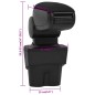 vidaXL Bracciolo per Auto Nero 17x32x(35,5-52) cm in ABS vidaXL Bracciolo per Auto Nero 17x32x(35,5-52) cm in ABS