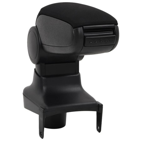 vidaXL Bracciolo per Auto Nero 15x35x(30-47) cm in ABS