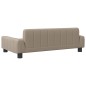 vidaXL Lettino per Cani Cappuccino 90x53x30 cm in Similpelle vidaXL Lettino per Cani Cappuccino 90x53x30 cm in Similpelle