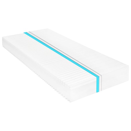 vidaXL Materasso 180x200 cm 7 Zone Schiuma di Poliuretano 16 cm H2 H3