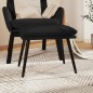 vidaXL Poggiapiedi Nero 45x30x35 cm in Microfibra vidaXL Poggiapiedi Nero 45x30x35 cm in Microfibra