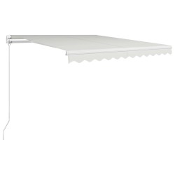 Tenda da Sole Retrattile Manuale 300x250 cm Crema