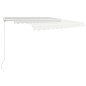 Tenda da Sole Retrattile Manuale 300x250 cm Crema Tenda da Sole Retrattile Manuale 300x250 cm Crema