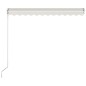 Tenda da Sole Retrattile Manuale 300x250 cm Crema Tenda da Sole Retrattile Manuale 300x250 cm Crema
