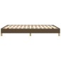 vidaXL Giroletto Marrone Scuro 160x200 cm in Tessuto vidaXL Giroletto Marrone Scuro 160x200 cm in Tessuto