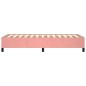 vidaXL Giroletto Rosa 90x190 cm in Velluto vidaXL Giroletto Rosa 90x190 cm in Velluto