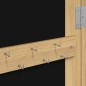 vidaXL Armadio Portagioie con Specchio a Muro 37,5x10x106 cm vidaXL Armadio Portagioie con Specchio a Muro 37,5x10x106 cm