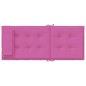 vidaXL Cuscini per Sedia con Schienale Alto 2pz Rosa in Tessuto Oxford vidaXL Cuscini per Sedia con Schienale Alto 2pz Rosa in Tessuto Oxford