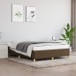 vidaXL Giroletto Marrone Scuro 140x190 cm in Tessuto vidaXL Giroletto Marrone Scuro 140x190 cm in Tessuto