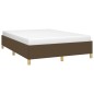 vidaXL Giroletto Marrone Scuro 140x190 cm in Tessuto vidaXL Giroletto Marrone Scuro 140x190 cm in Tessuto