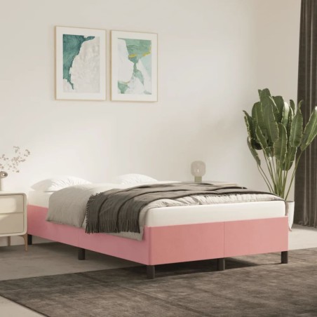 vidaXL Giroletto Rosa 120x200 cm in Velluto