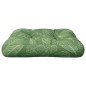 vidaXL Cuscino per Pallet Motivo a Foglie 60x61,5x10 cm Tessuto Oxford